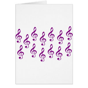 Cartão Notas - música