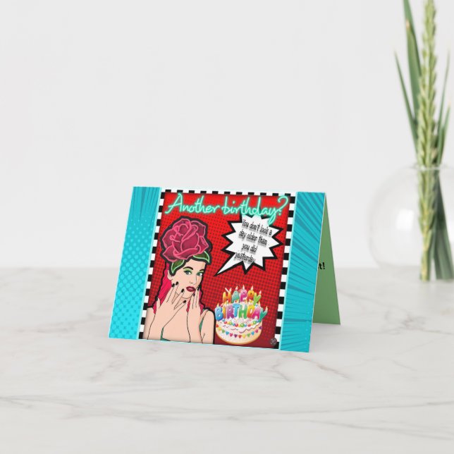 Cartão NOTECARD-aniversário (Frente)