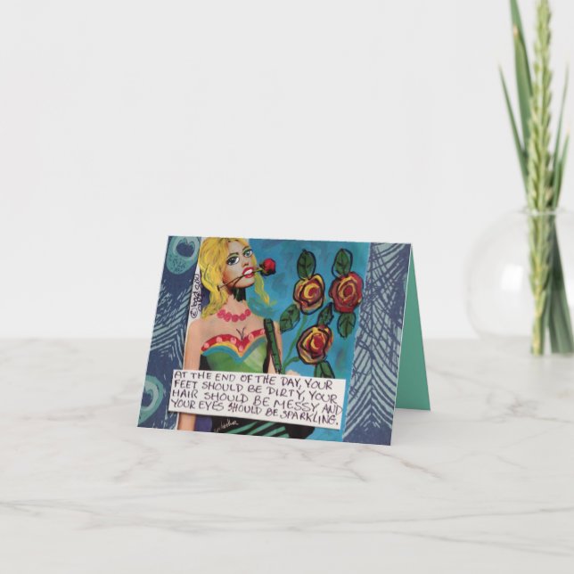 CARTÃO NOTECARD-AT O FIM DO DIA (Frente)