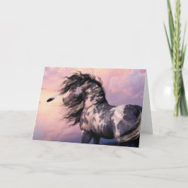 Cartão Notecard azul Cherokee