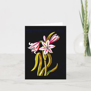 Cartão Notecard-Botanic Art-Mary Delany 3