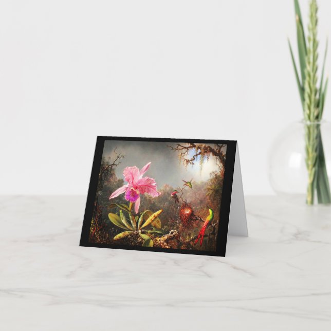 Cartão Notecard-Clássico/Martin Johnson Heade 28 (Frente)