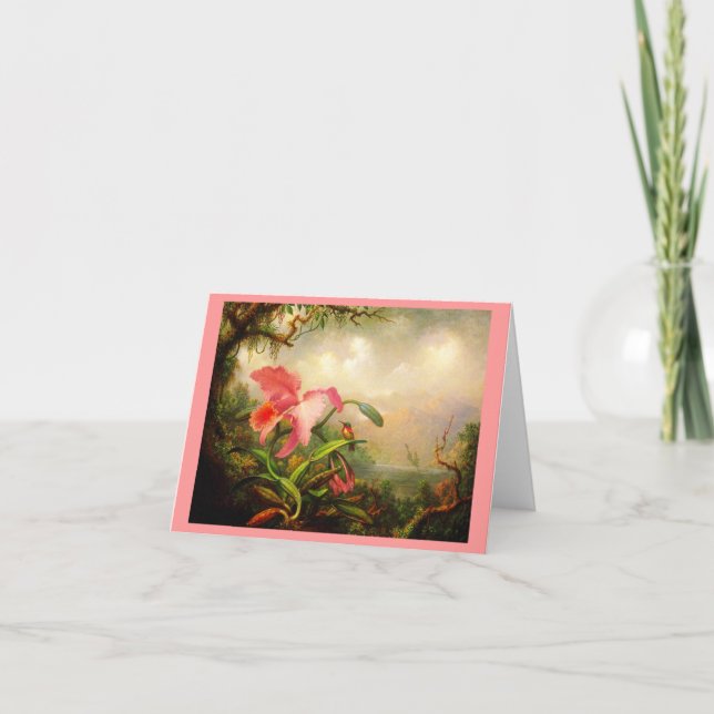 Cartão Notecard-Clássico/Martin Johnson Heade 32 (Frente)