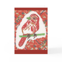 Notecard das aves canoras