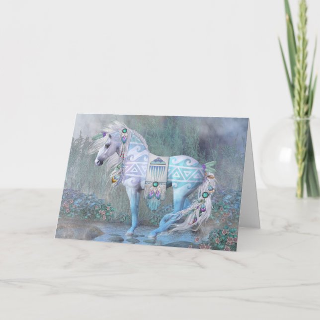 Cartão Notecard de água cante (Frente)