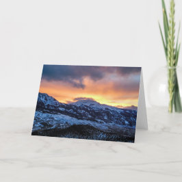 Cartão Notecard de inverno