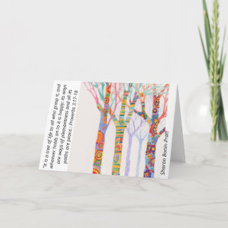 Cartão Notecard de Sharon Bomin-Pratt