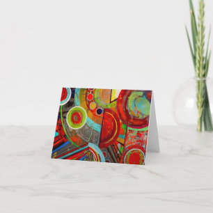 Cartão Notecard de Vazio fraturado