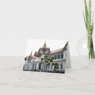 Cartão Notecard do Palácio Tailandês