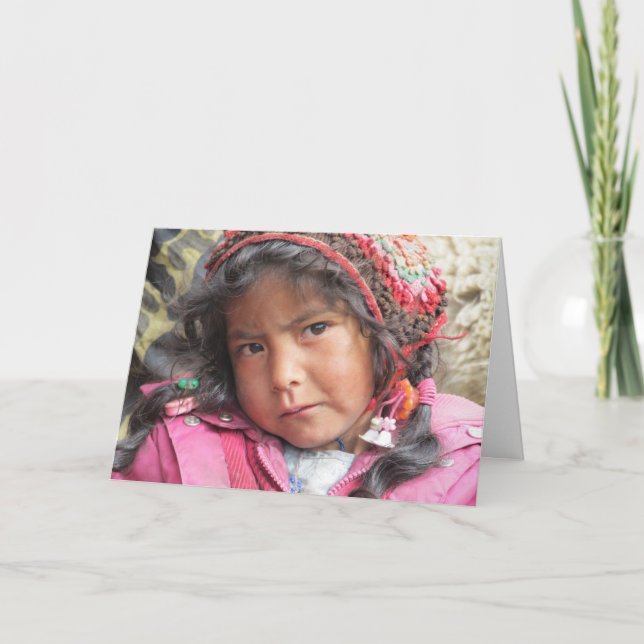 Cartão Notecard do Projeto Inti (Frente)