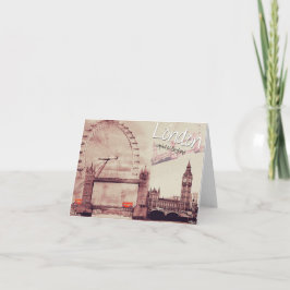 Cartão Notecard Elegante de Estilo Europeu