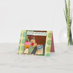 CARTÃO NOTECARD-EU ACHO QUE MINHA VERDADEIRA CHAMADA NA V