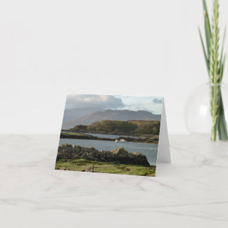 Cartão Notecard: Ilha da paisagem de Skye
