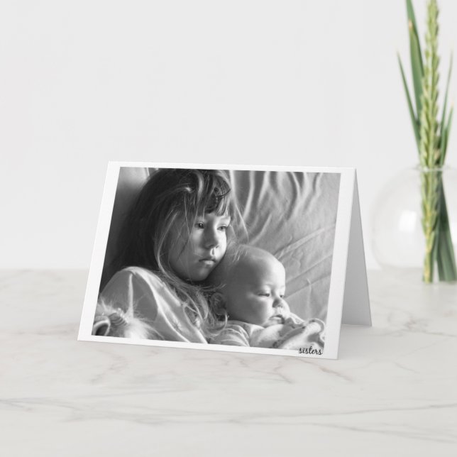 Cartão Notecard "Irmãs" (Frente)