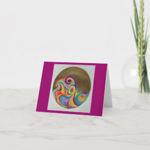 Cartão Notecard "Life of a Heartist" de Patricia Pearce