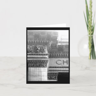 Cartão Notecard-Love Art House-Vintage Architecture 2