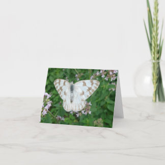 Cartão Notecard New Day Gardens - Branco controlado