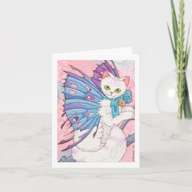 Cartão Notecard positivo da probabilidade (Frente)