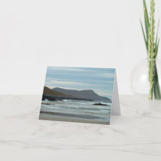 Cartão Notecard: Seascape escocês
