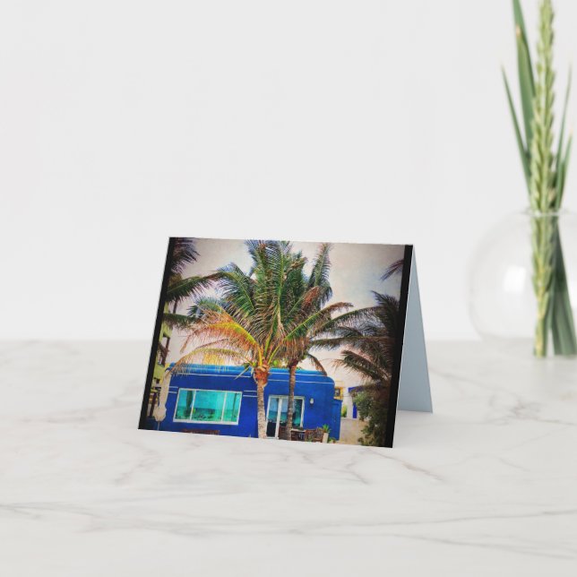 Cartão Notecard, uma casa limpa é sinal de uma vida perdi (Frente)