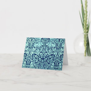 Cartão Notecard-Vintage Fabric/Fashion-William Morris 25