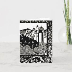 Cartão Notecard-Vintage Illustration-Aubrey Beardsley 14