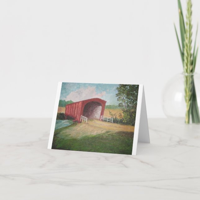 Cartão Notecards da ponte de Roseman (Frente)