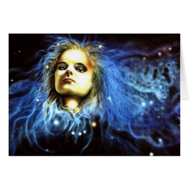 Cartão Nótelo/cartão do vazio Espírito Celestial (Frente horizontal)