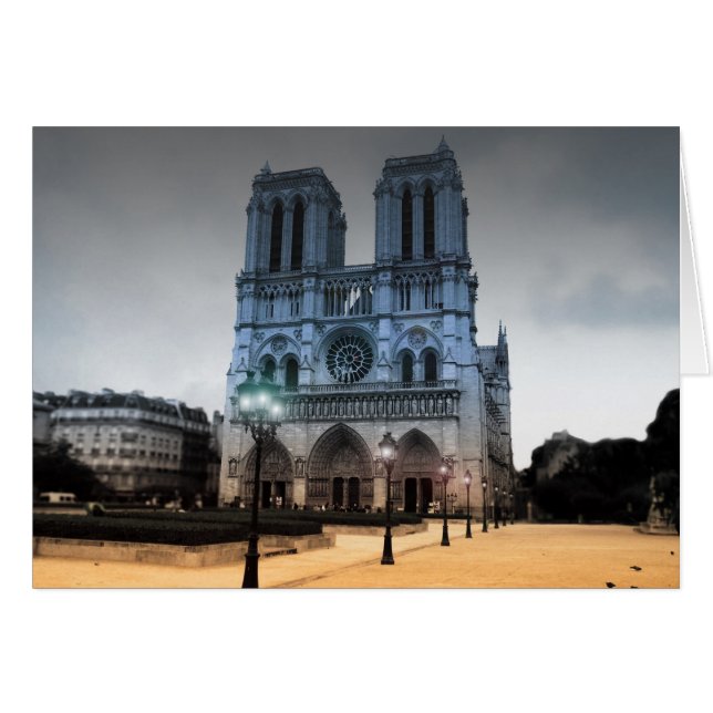 Cartão Notre Dame (Frente Horizontal)