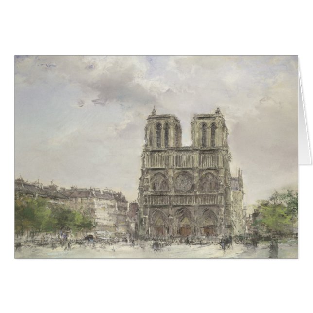 Cartão Notre Dame (Frente Horizontal)