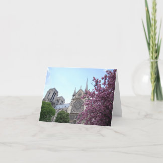 Cartão Notre Dame de Paris de Cathédrale