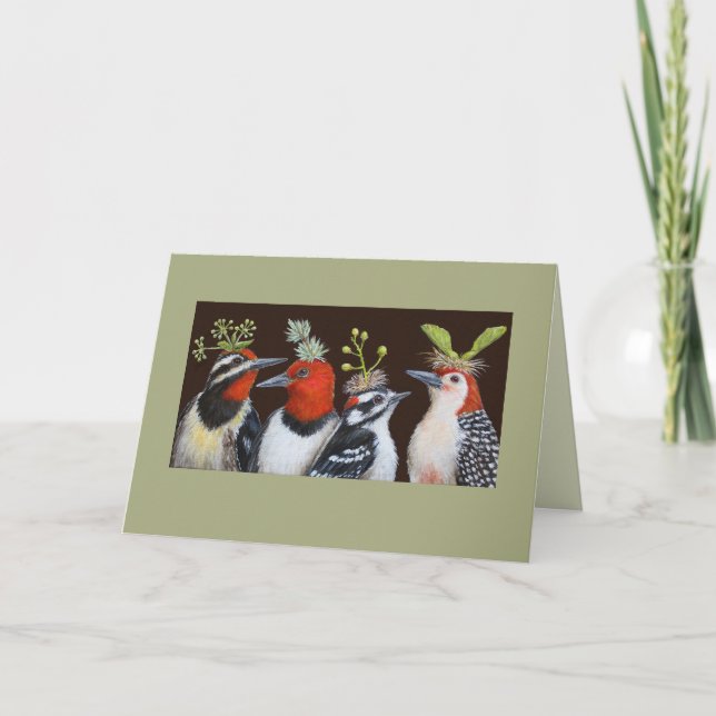 Cartão noturno do Green Hat (Frente)