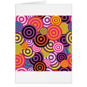 Cartão Nova Abstrato de Círculo