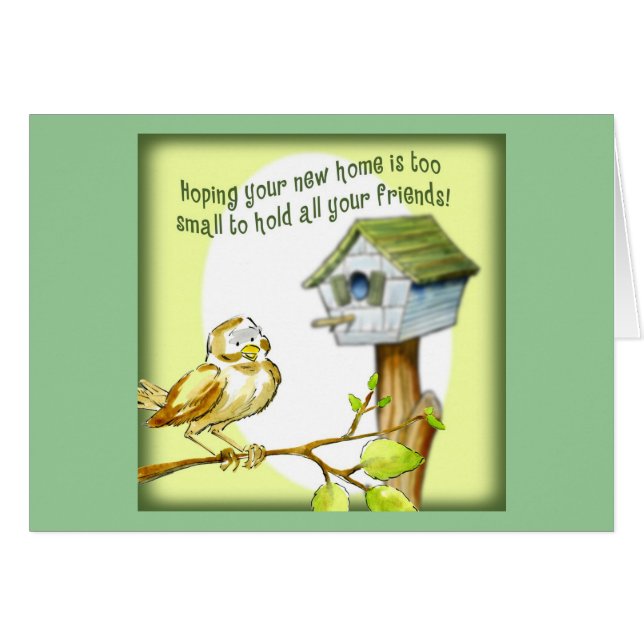 Cartão Nova Casa (Frente Horizontal)