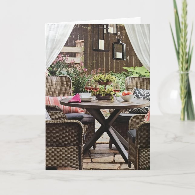 CARTÃO ***NOVA CASA** DESEJANDO MUITA FELICIDADE (Frente)