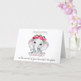 Cartão Nova Ellie Bebê rosa