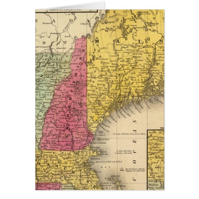 Cartão Nova Inglaterra 3 (Frente)