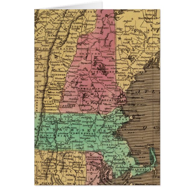 Cartão Nova Inglaterra 4 (Frente)