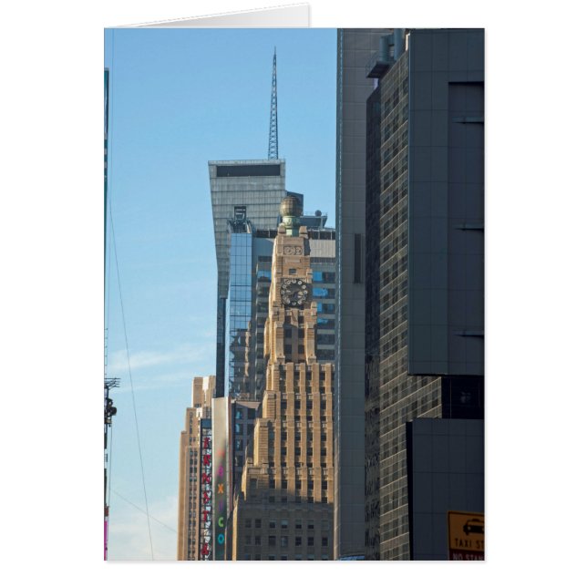 Cartão Nova Iorque da Broadway Manhattan (Frente)