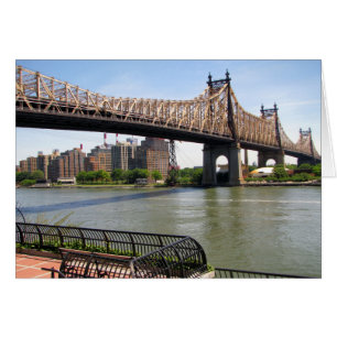 Cartão Nova Iorque da ponte Queensboro