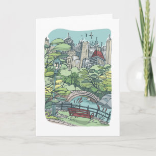 Cartão Nova Iorque do Central Park , NY