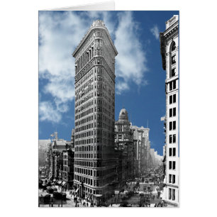 Cartão Nova Iorque do edifício Flatiron