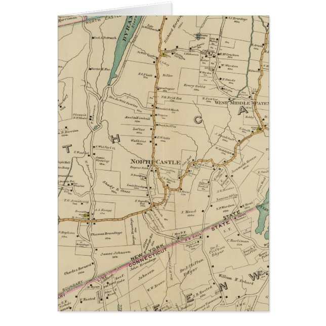 Cartão Nova Iorque Norte (Frente)