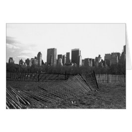 Cartão Nova Iorque Skyline do Central Park
