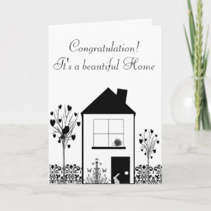 Cartão Nova placa doméstica