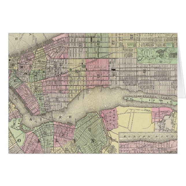 Cartão Nova York, Brooklyn 2 (Frente Horizontal)