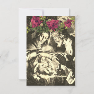 Cartão Novena de Natal de São André Religioso