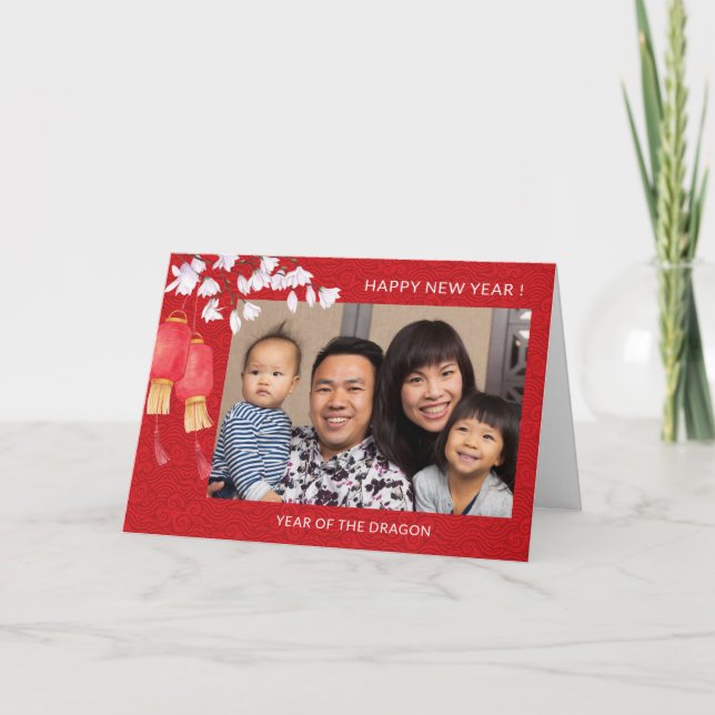 Cartão Novo ano do Dragão 2024 (Frente)