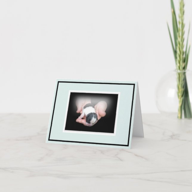 Cartão Novo cachorro (Frente)