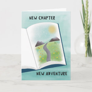 Cartão Novo Capítulo Nova Aventura